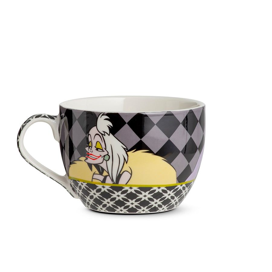 Tazza Colazione in porcellana decorata Villains DISNEY TALES Egan