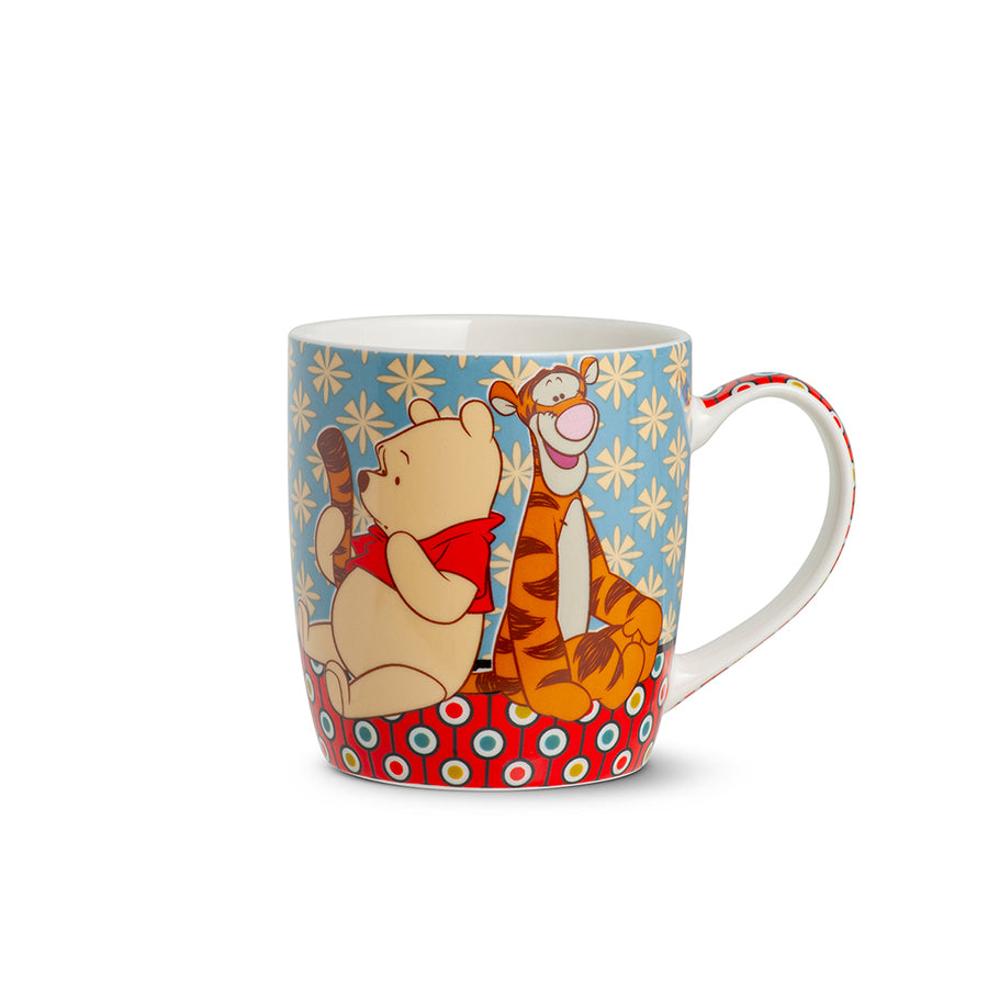 Tazza Mug in porcellana decorata Winnie The Pooh DISNEY TALES Egan