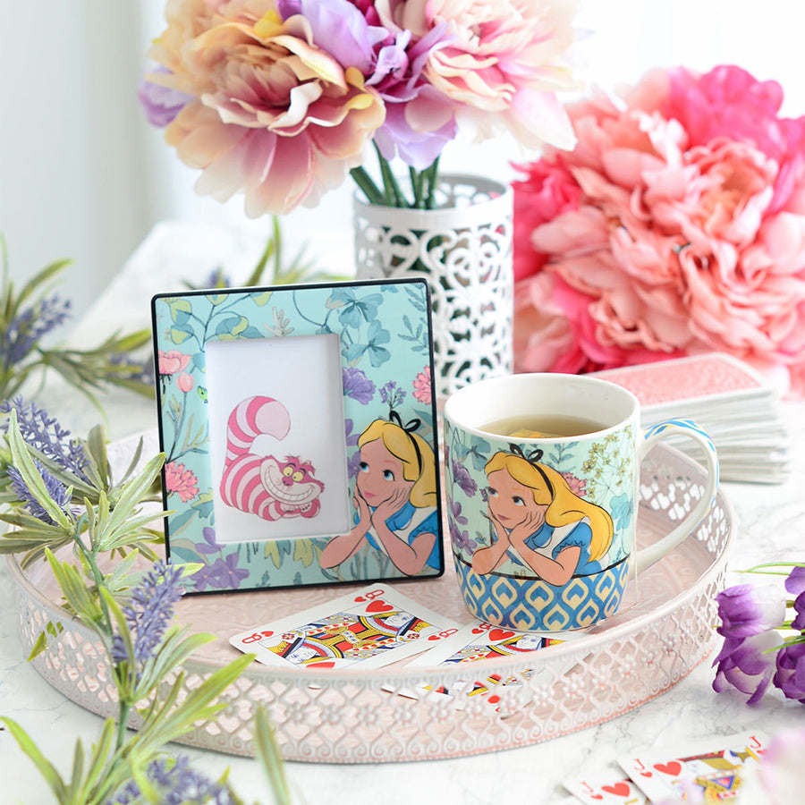 Tazza Mug in porcellana decorata Alice DISNEY TALES Egan