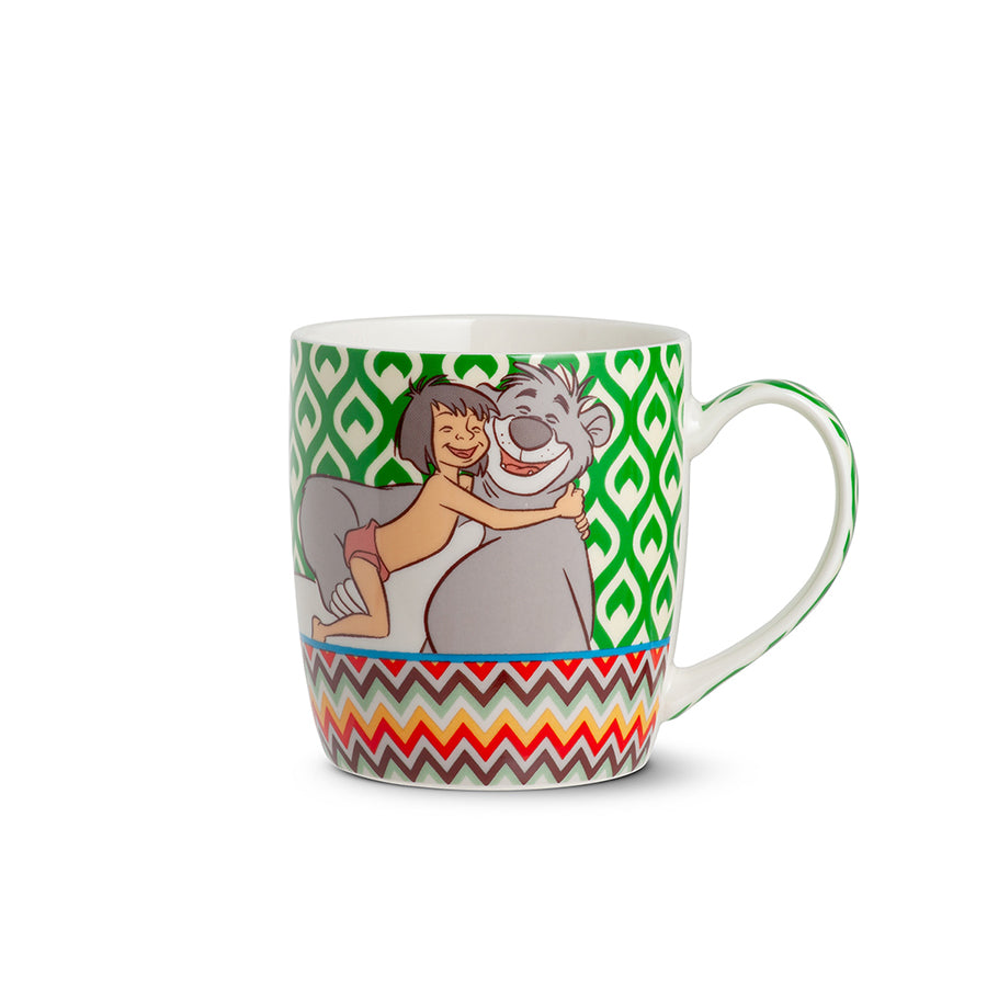 Tazza Mug in porcellana decorata Libro della Giungla DISNEY TALES Egan