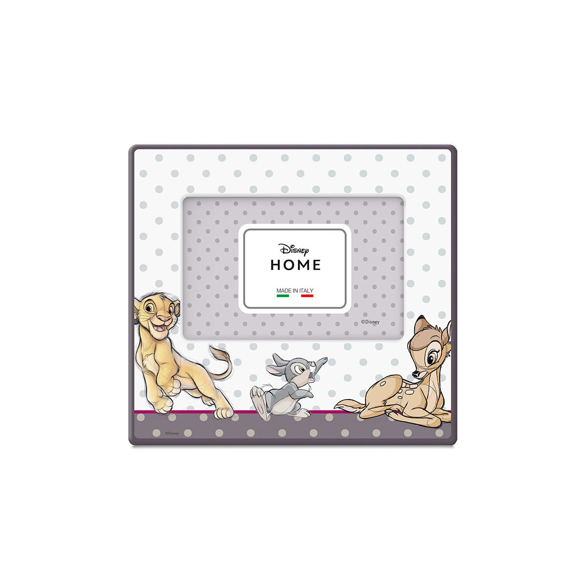 Portafoto in ceramica decorata Animals DISNEY TALES Egan