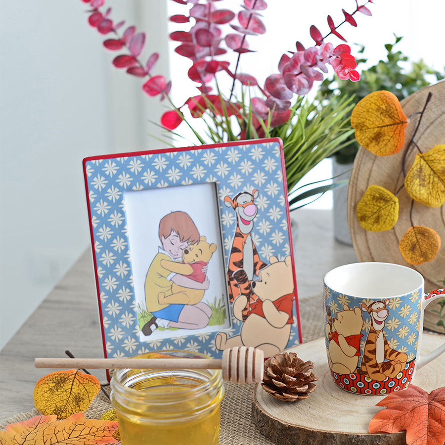 Portafoto in ceramica decorata Winnie The Pooh DISNEY TALES Egan