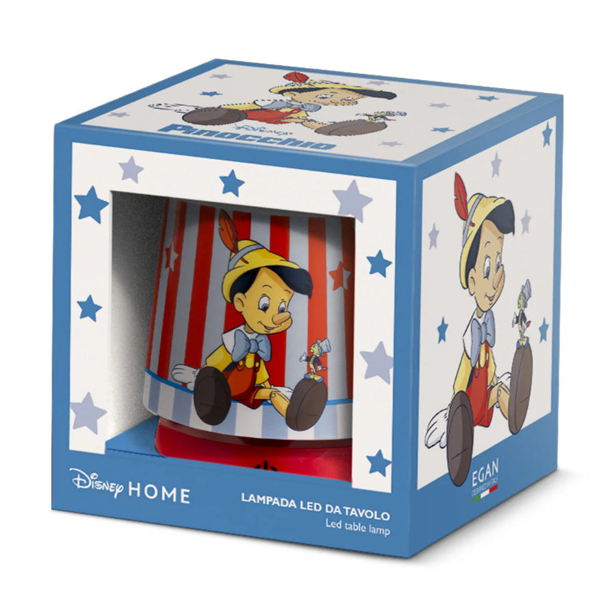 Lampada LED in ABS decorato e metallo Pinocchio "DISNEY TALES" Egan