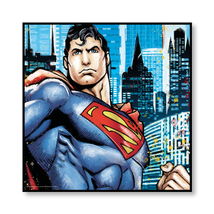 Quadro in tela decorata Superman DC WARNER BROS Egan