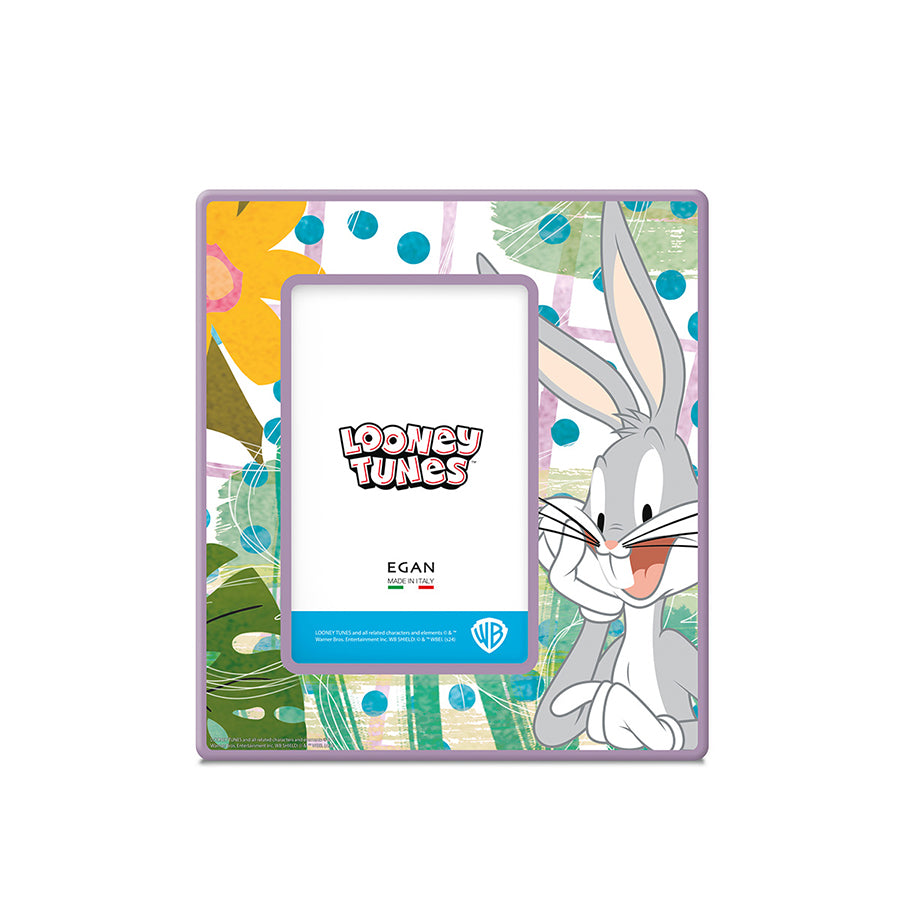 Portafoto in ceramica decorata Bugs Bunny-Looney Tunse WARNER BROS Egan