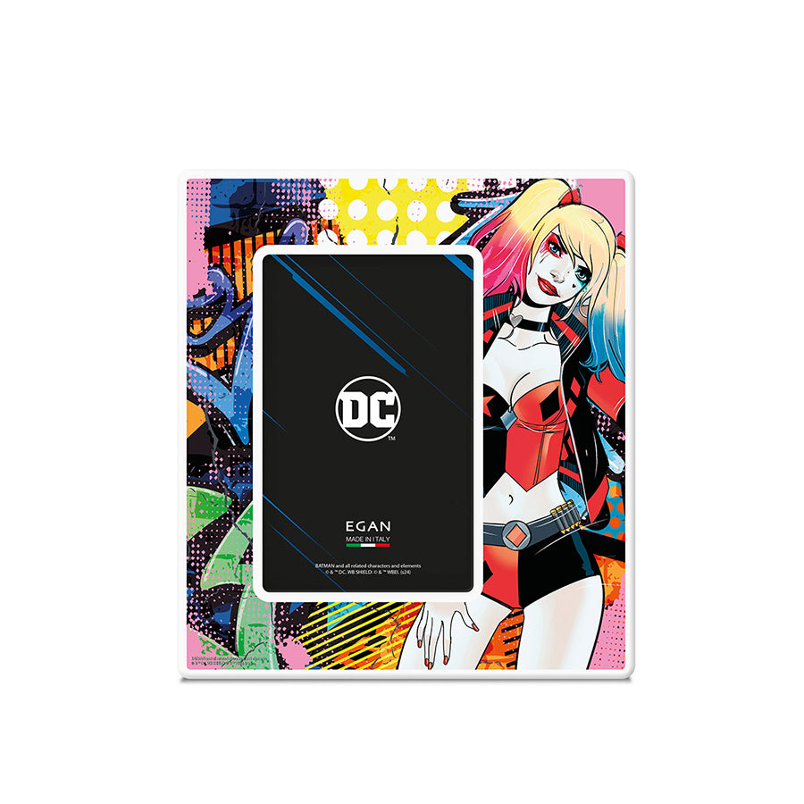 Portafoto in ceramica decorata Harley Quinn DC WARNER BROS Egan
