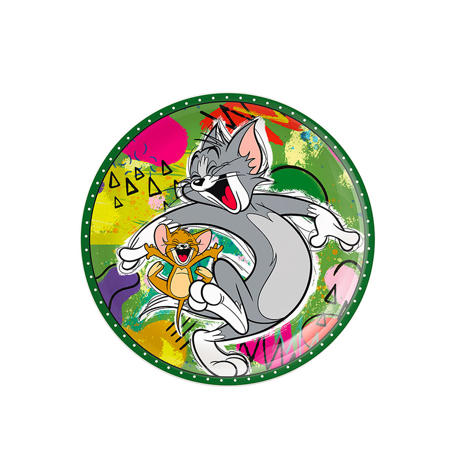 Piattino Dolce in porcellana decorata Tom & Jerry WARNER BROS Egan