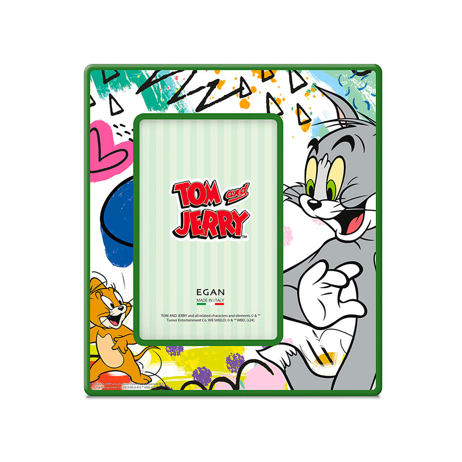Portafoto in ceramica decorata Tom & Jerry WARNER BROS Egan