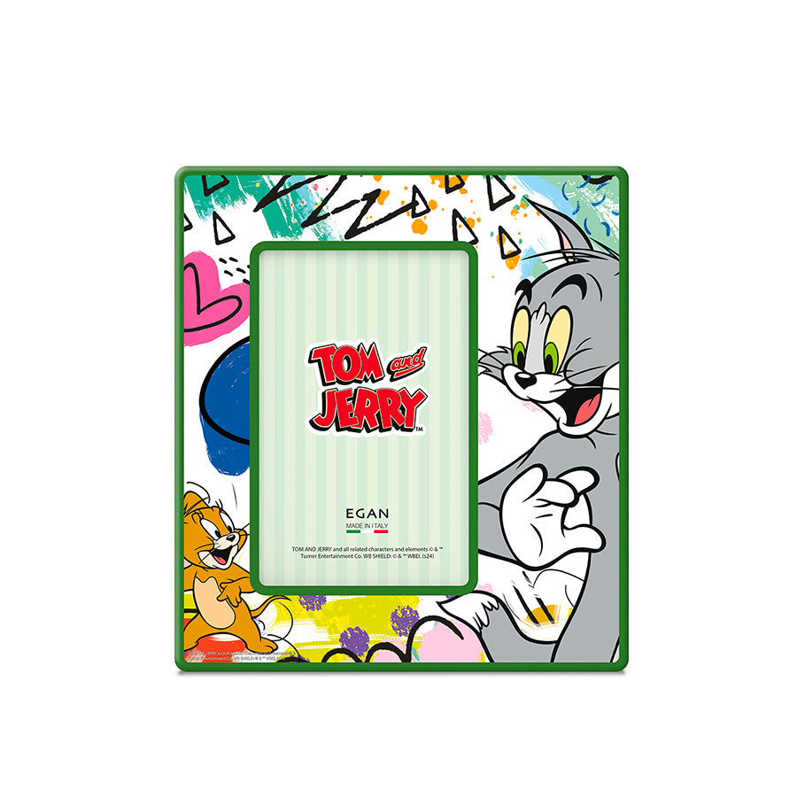 Portafoto in ceramica decorata Tom & Jerry WARNER BROS Egan