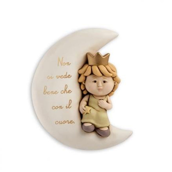 Targa in ceramica decorata con scritta Egan I PICCOLI PRINCIPI