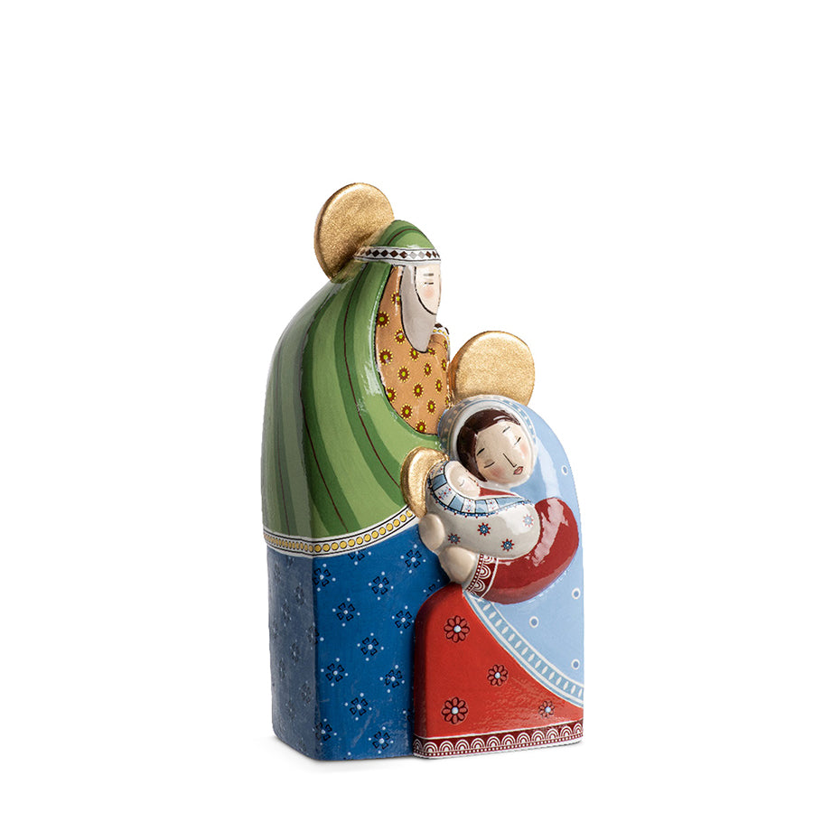 Presepe Natività in ceramica decorata NATALE Egan