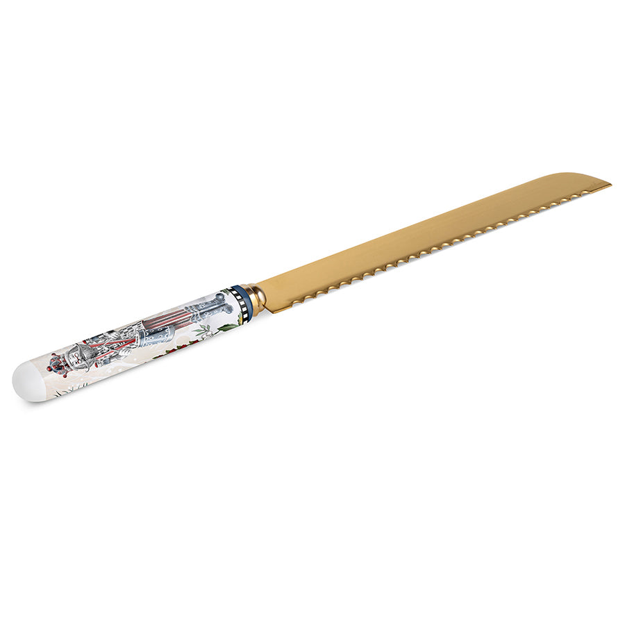Coltello Panettone acciaio e ceramica NATALE Egan