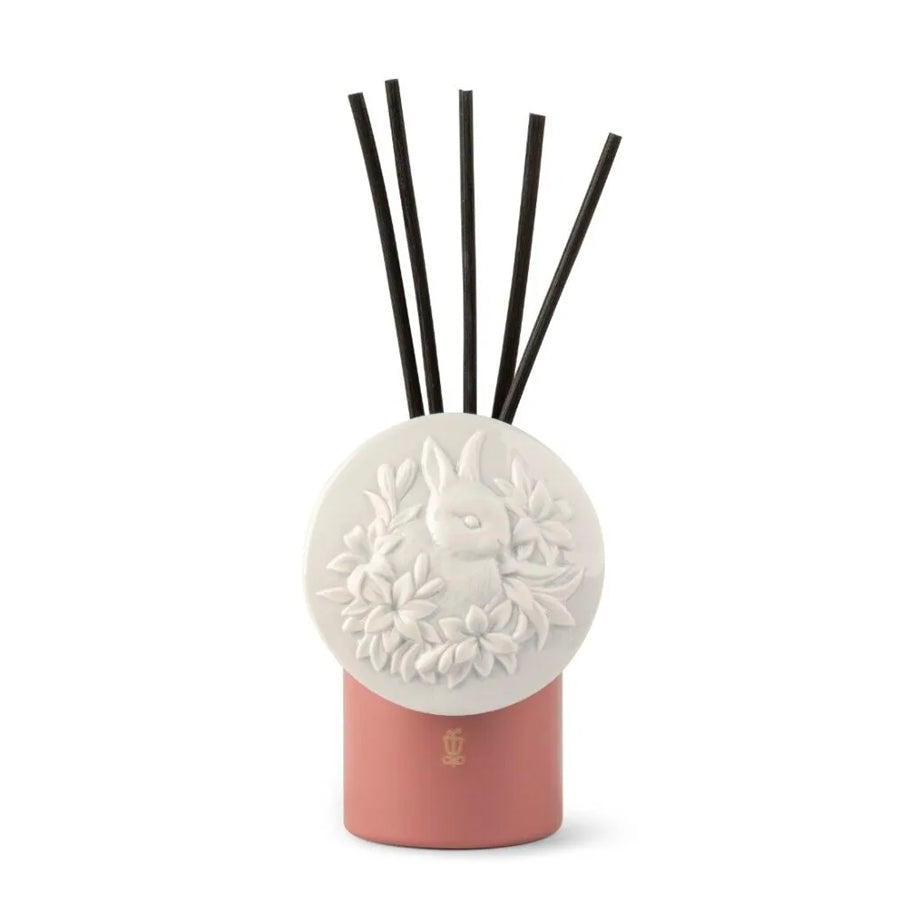 Diffusore per profumo con coperchio in porcellana Coniglio-Sweet Memories ZODIACO CINESE Lladrò