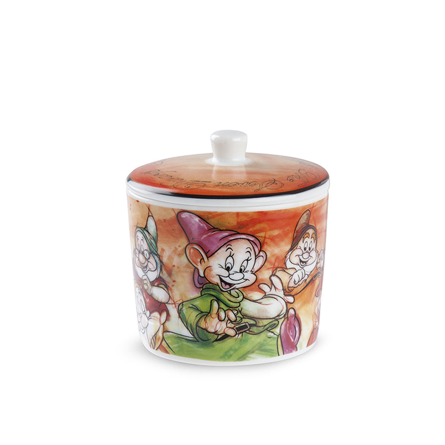 Set teiera e tazza con zuccheriera in porcellana decorata Egan I 7 NANI