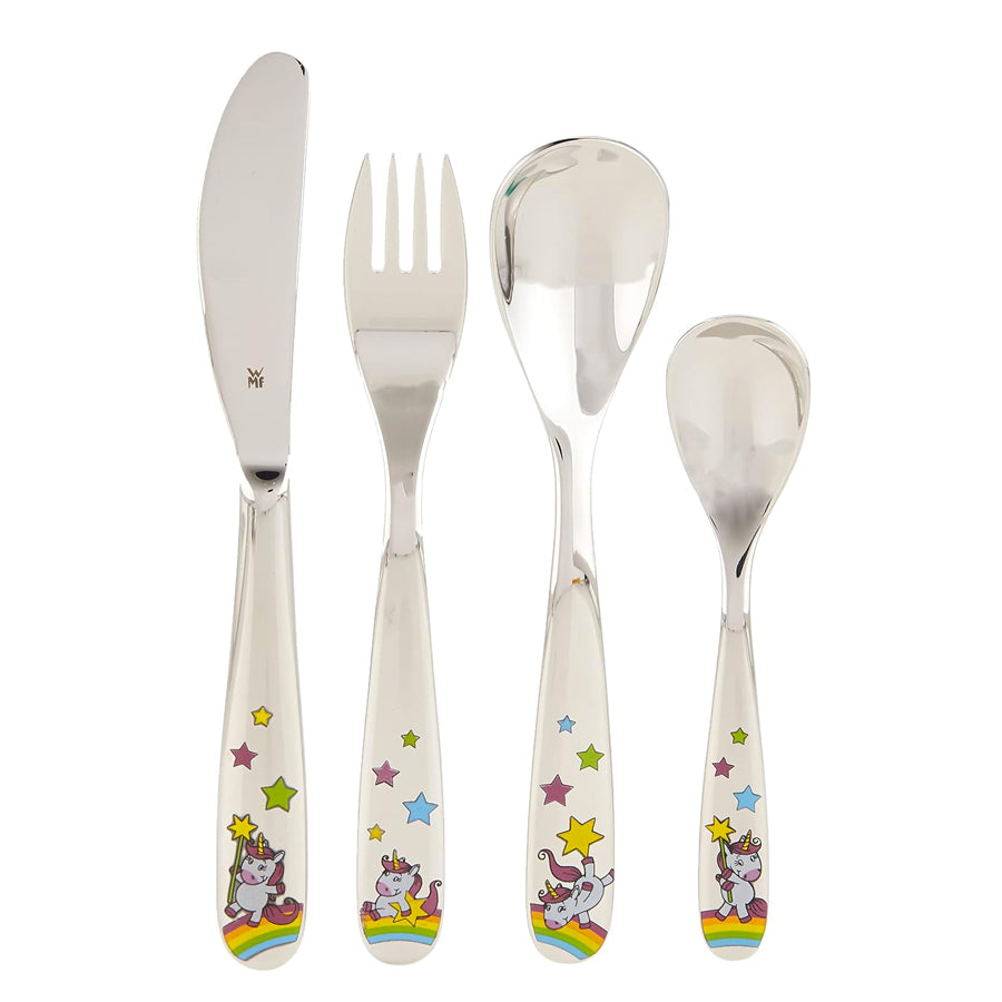 Set Posate Per Bambini 4pz in acciaio STEINBECK UNICORNO WMF