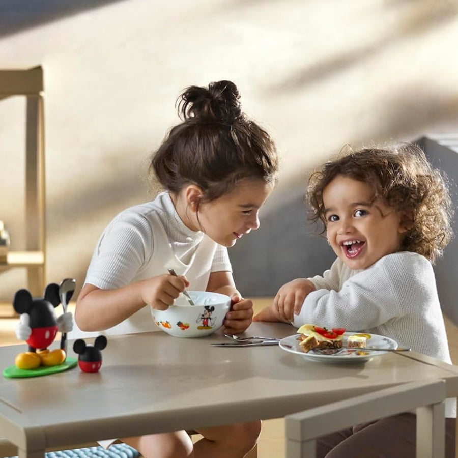 Servizio Pappa per Bambini 6pz in porcellana e acciaio DISNEY TOPOLINO WMF