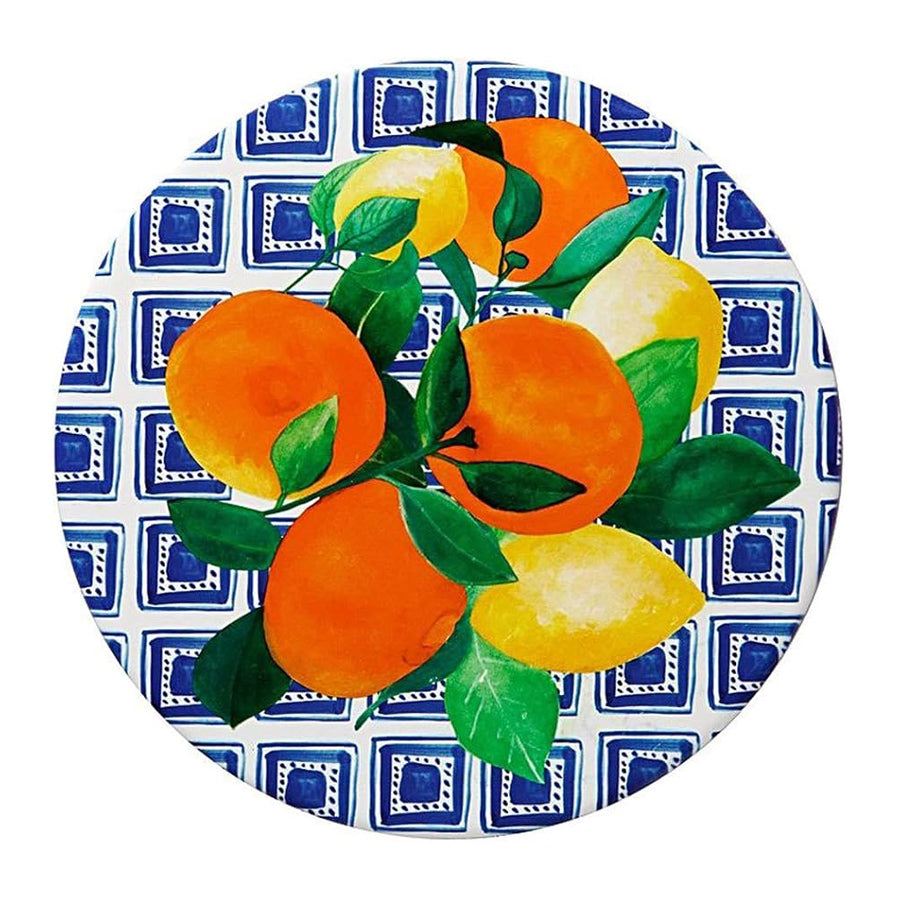 Sottopentola rotondo in ceramica decorata Maxwell&Williams POSITANO