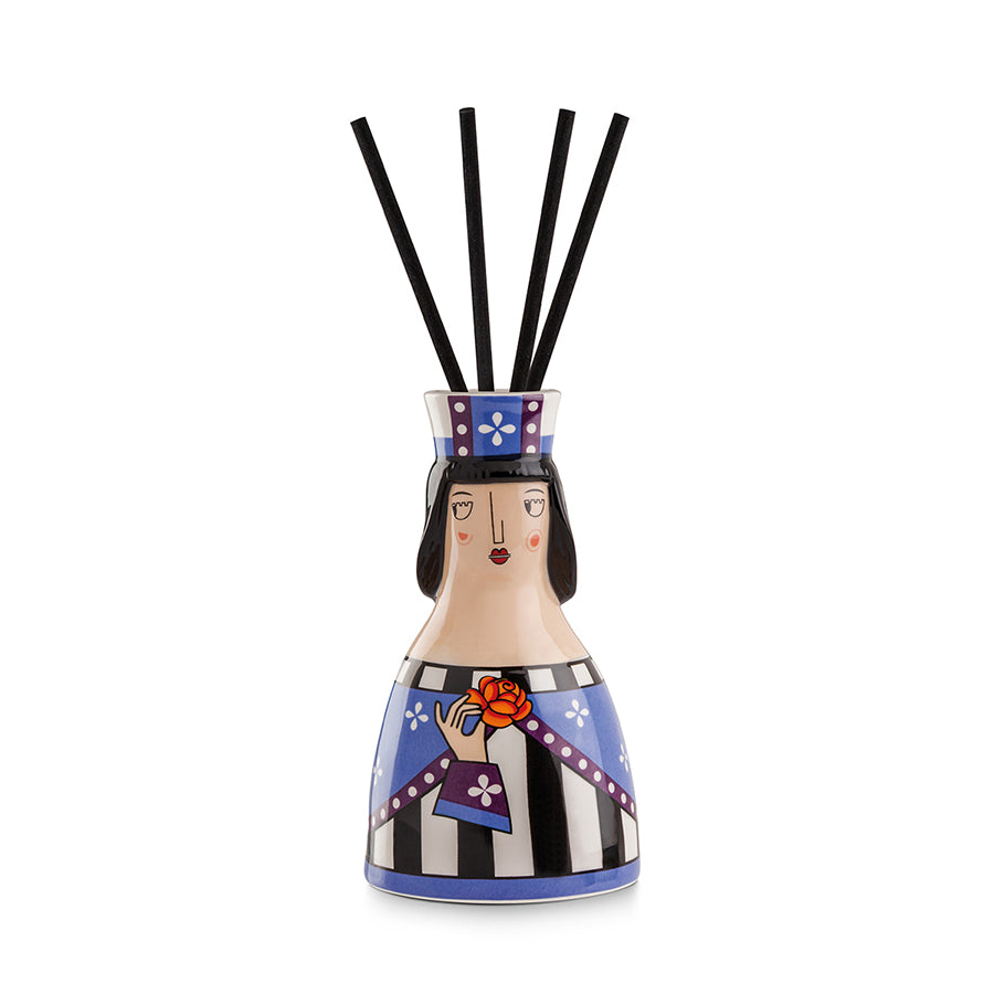 Profumatore/candeliere in ceramica decorata I GIRGENTI Egan