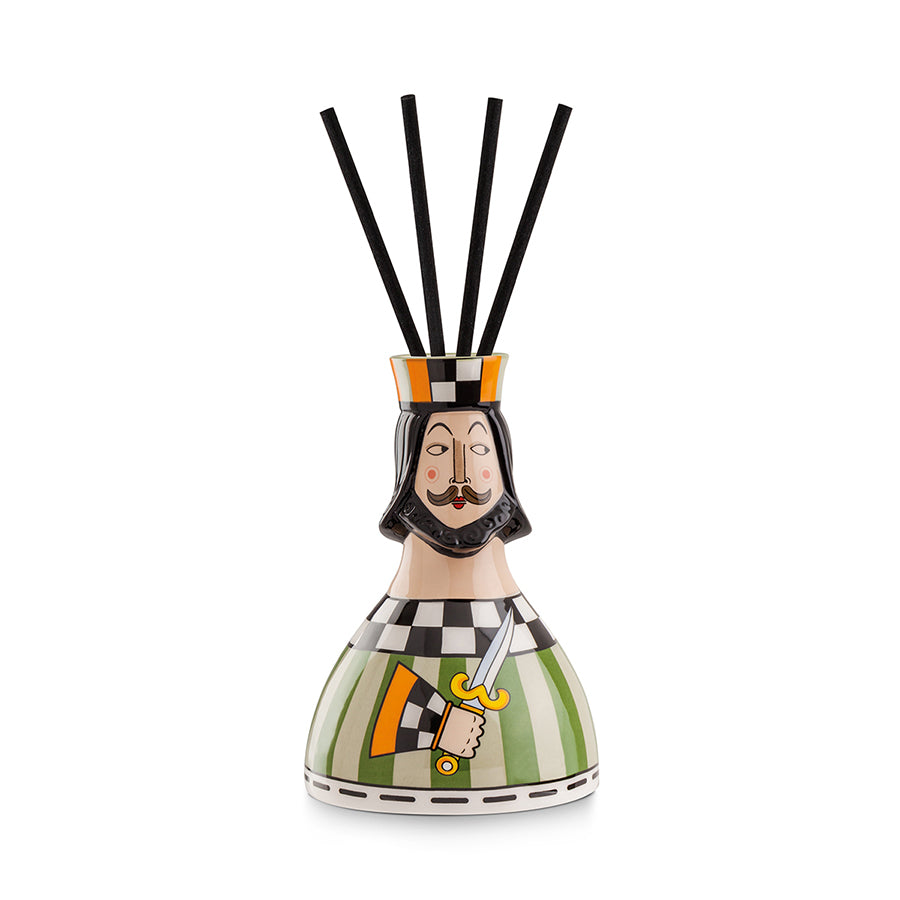 Profumatore/candeliere in ceramica decorata I GIRGENTI Egan