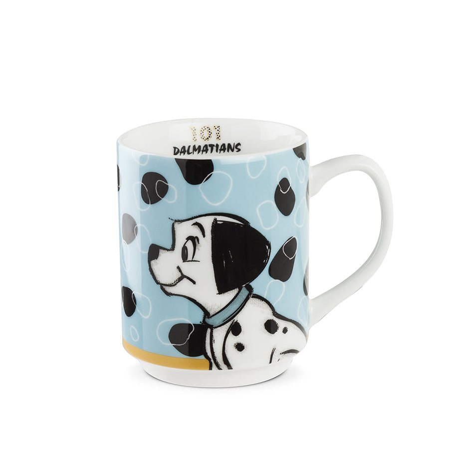 Tazza Mug impilabile in porcellana decorata Egan LA CARICA DEI 101