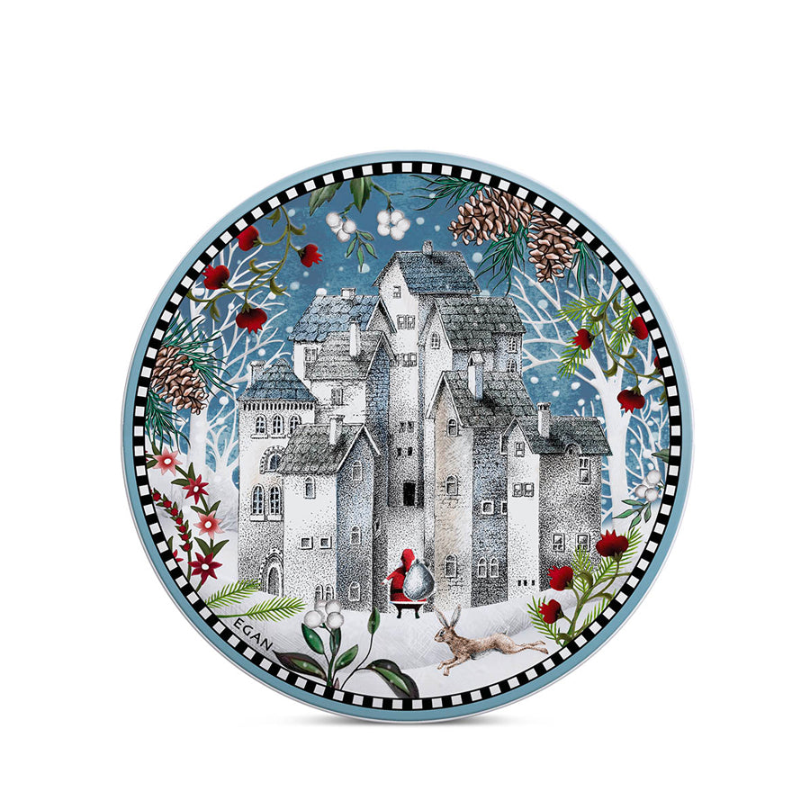 Sottopentola in ceramica decorata NATALE Egan