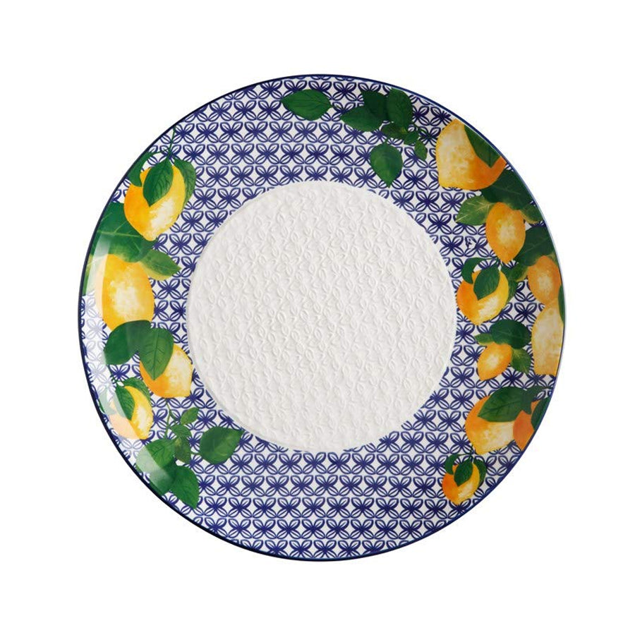Piatto portata rotondo in ceramica decorata Maxwell&Williams POSITANO