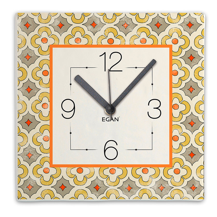 Orologio da parete in ceramica decorata MAJORICA Egan