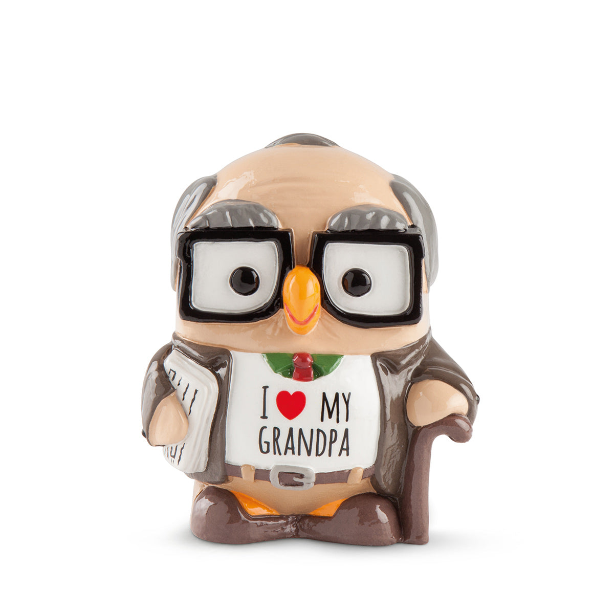 Salvadanaio Goofi in ceramica decorata a mano I LOVE GOOFI Egan