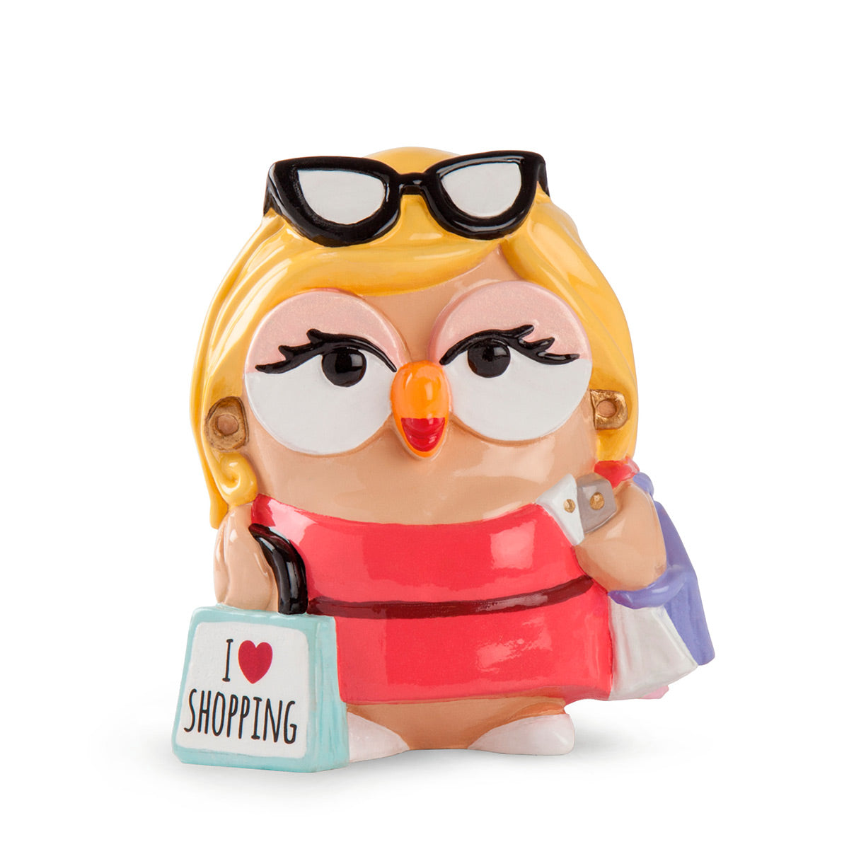 Salvadanaio Goofi in ceramica decorata a mano I LOVE GOOFI Egan