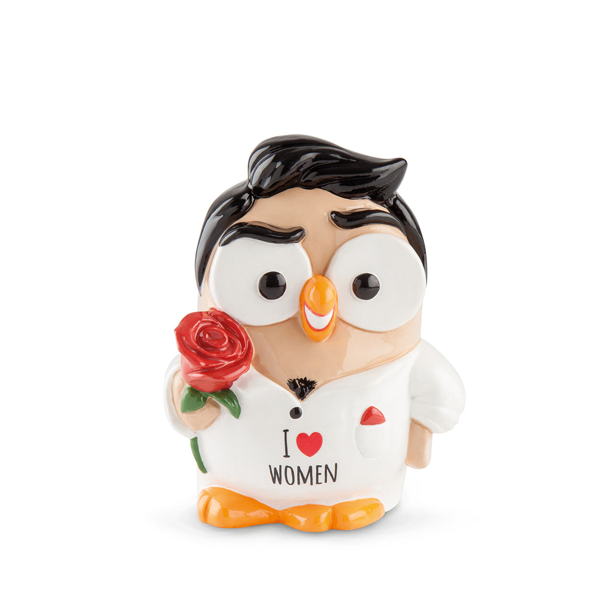 Salvadanaio Goofi in ceramica decorata a mano I LOVE GOOFI Egan