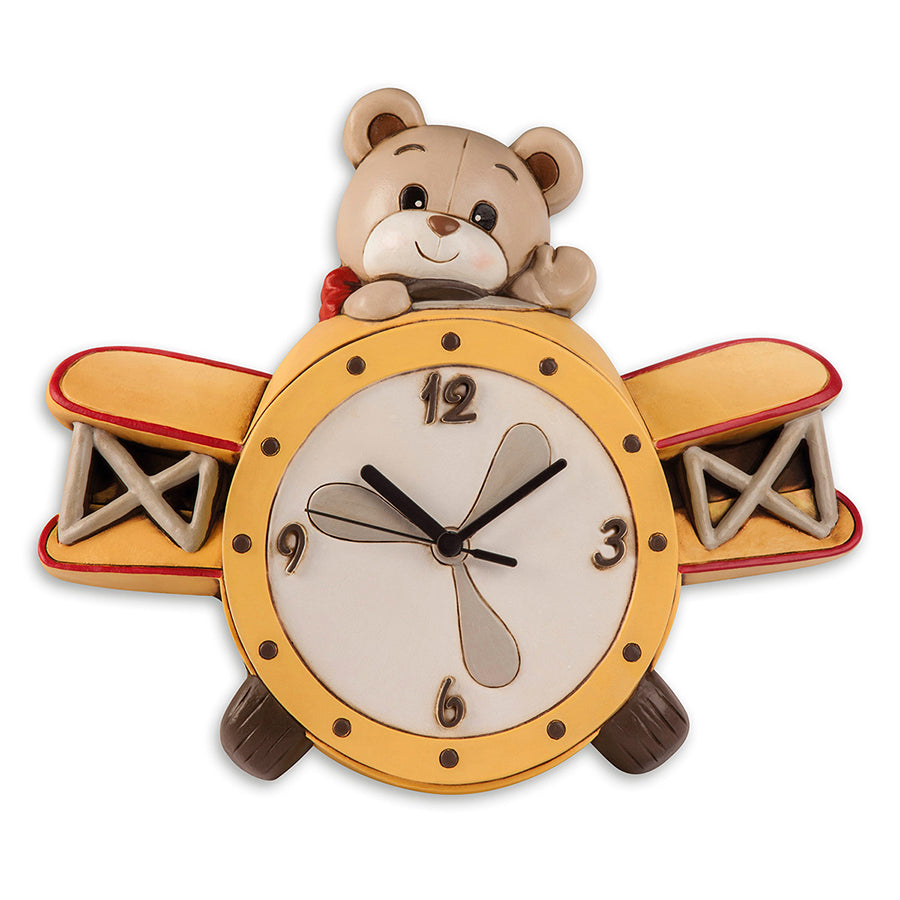 Orologio in ceramica decorata Egan IL MONDO DI OLIVER AEREO
