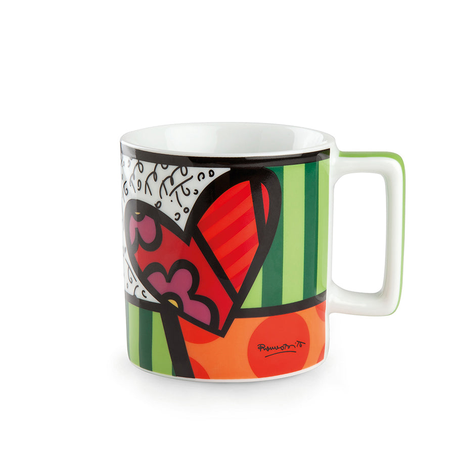 Tazza mug in porcellana decorata BRITTO ICON Egan