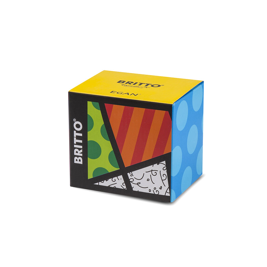Tazza mug in porcellana decorata Egan BRITTO ICON