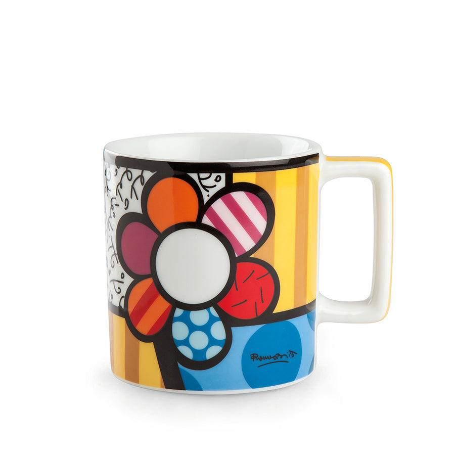 Tazza mug in porcellana decorata BRITTO ICON Egan