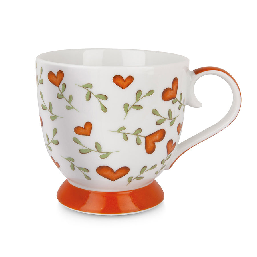Tazza colazione in porcellana decorata TEA FOR TWO Egan