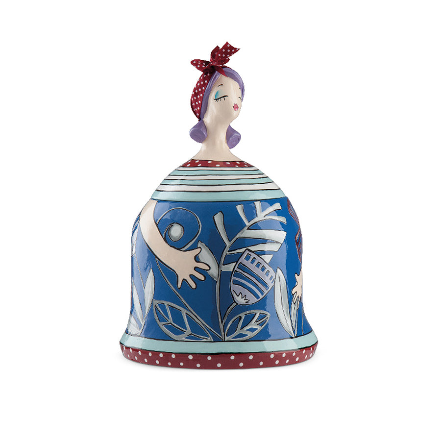 Portadelizie in ceramica decorata a mano LE PUPAZZE Egan