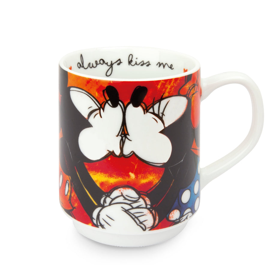 Tazza Mug impilabile in porcellana decorata DISNEY "LOVE SWEET LOVE" Egan