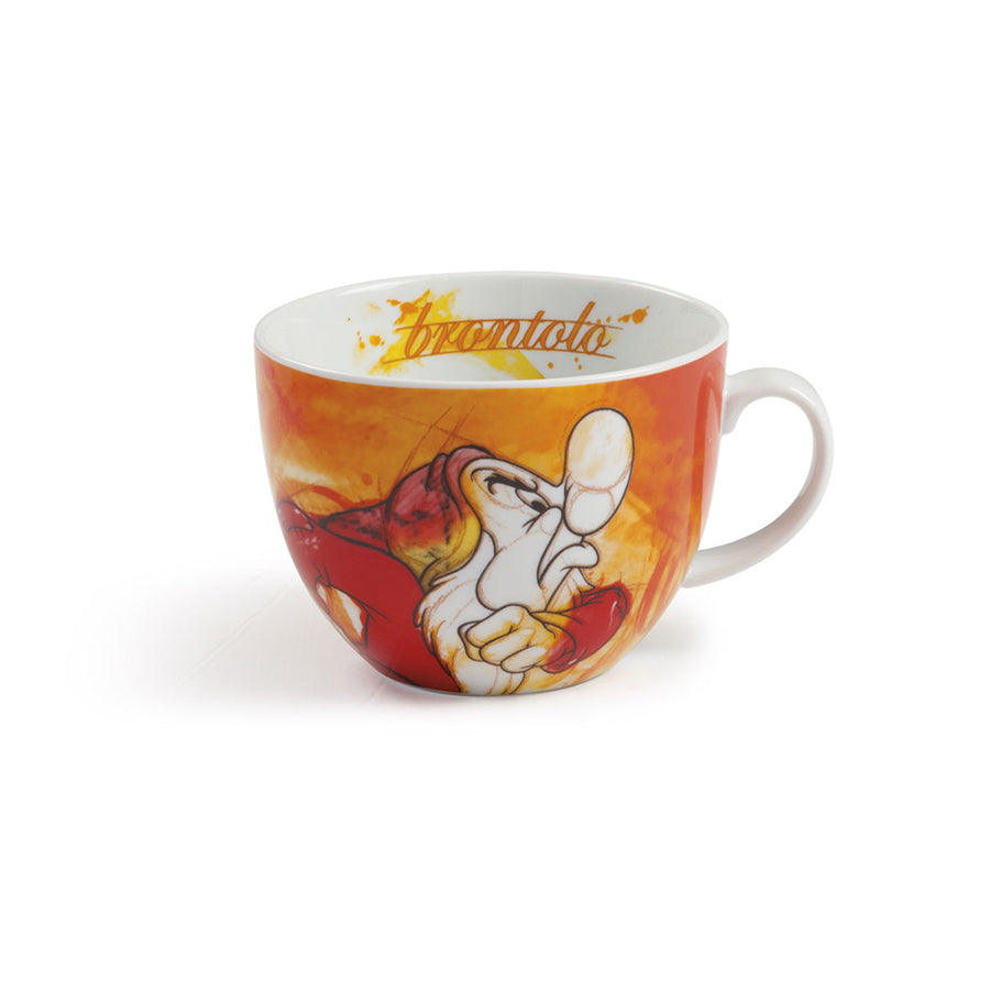 Tazza colazione in porcellana decorata I 7 NANI Egan