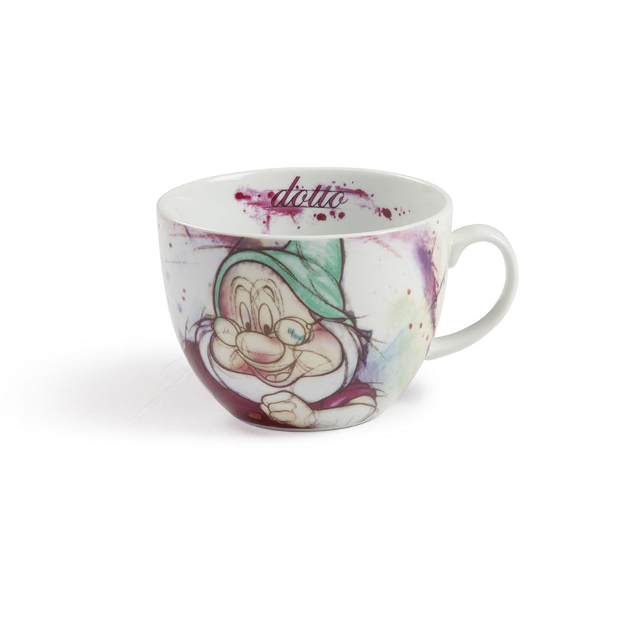 Tazza colazione in porcellana decorata I 7 NANI Egan