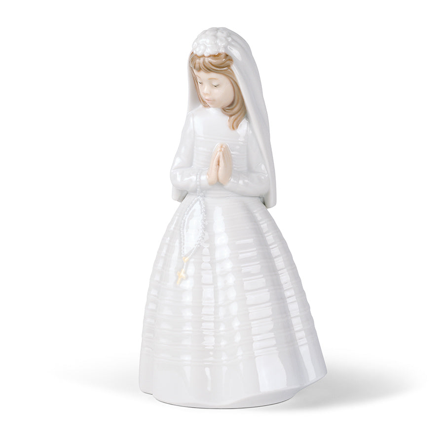 Scultura in porcellana spagnola "PRIMA COMUNIONE" NAO by Lladró