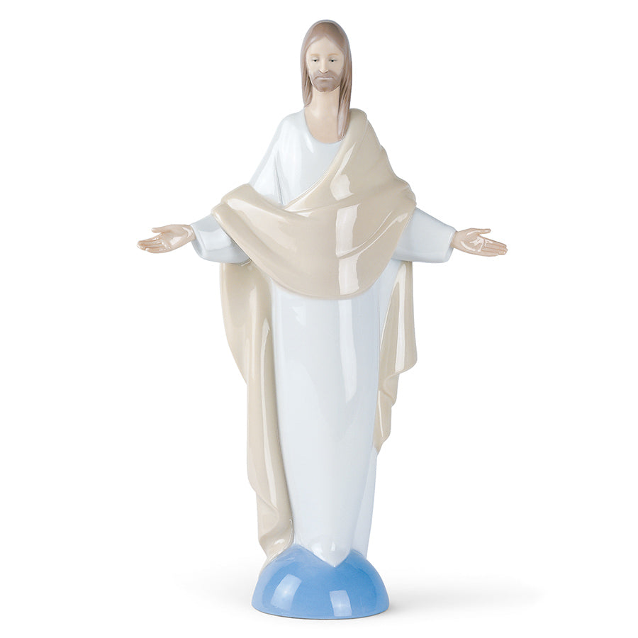 Scultura in porcellana spagnola "GESU' CRISTO" NAO by Lladró