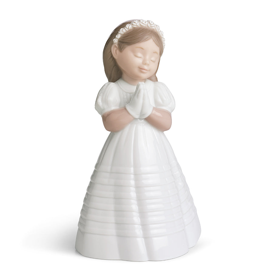 Scultura in porcellana spagnola "PRIMA COMUNIONE" NAO by Lladró
