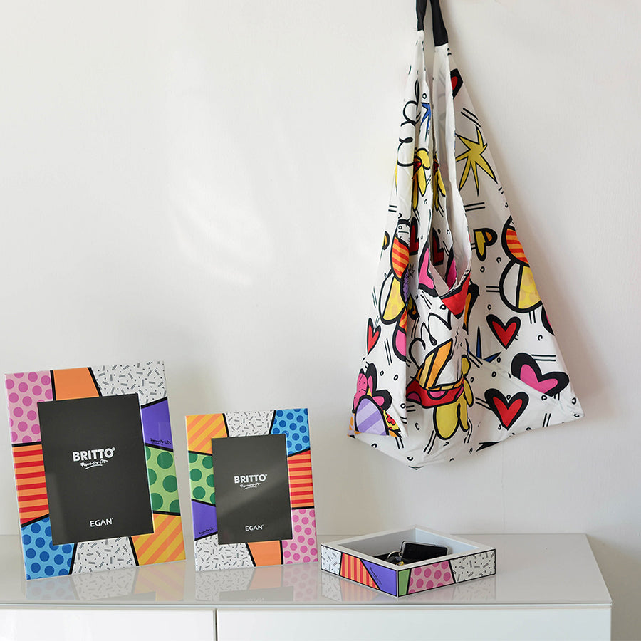 Borsa sacco in cotone Egan BRITTO ICON