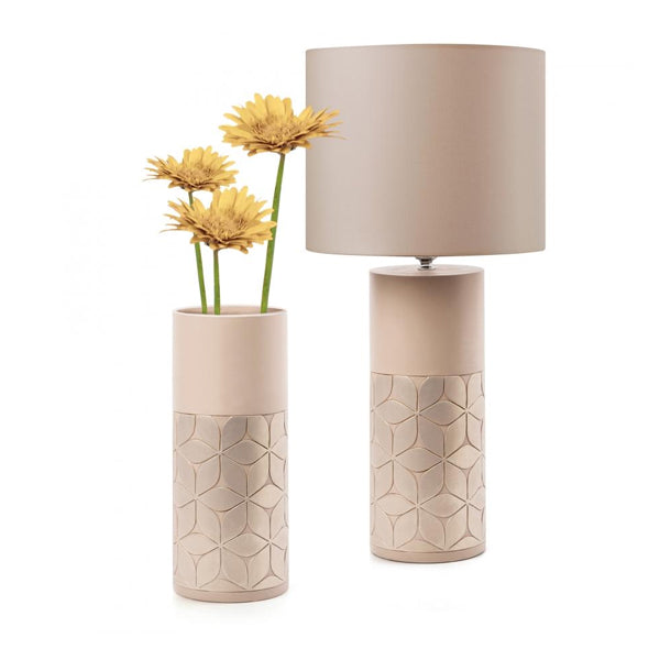 Vaso in ceramica decorata Egan CAPITONNE'