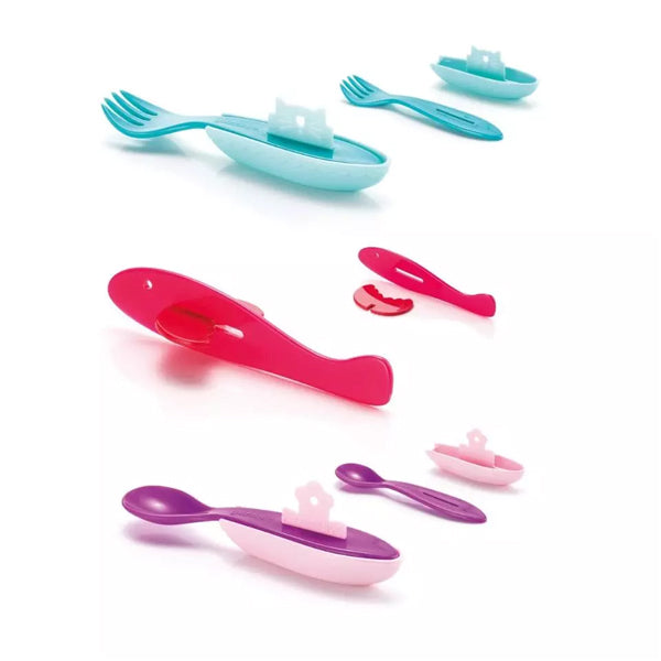 Set posate bimbi in plastica colorata PLAY PARK Guzzini