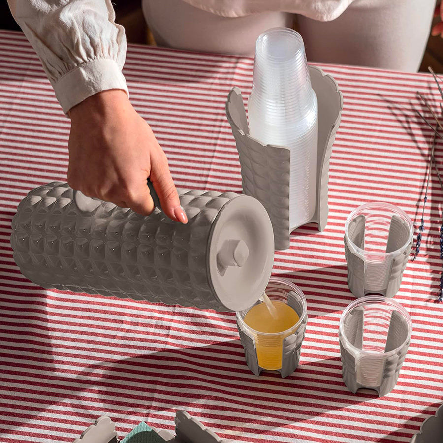 Set 6 reggibicchieri universali in metilmetacrilato Guzzini TIFFANY