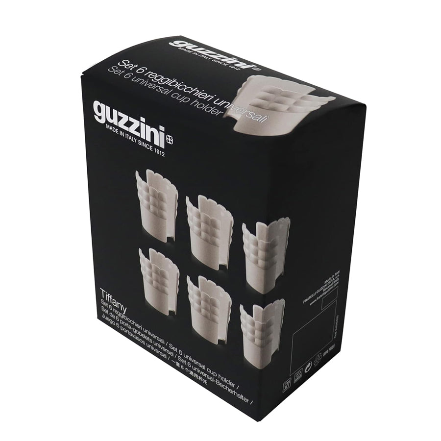 Set 6 reggibicchieri universali in metilmetacrilato Guzzini TIFFANY
