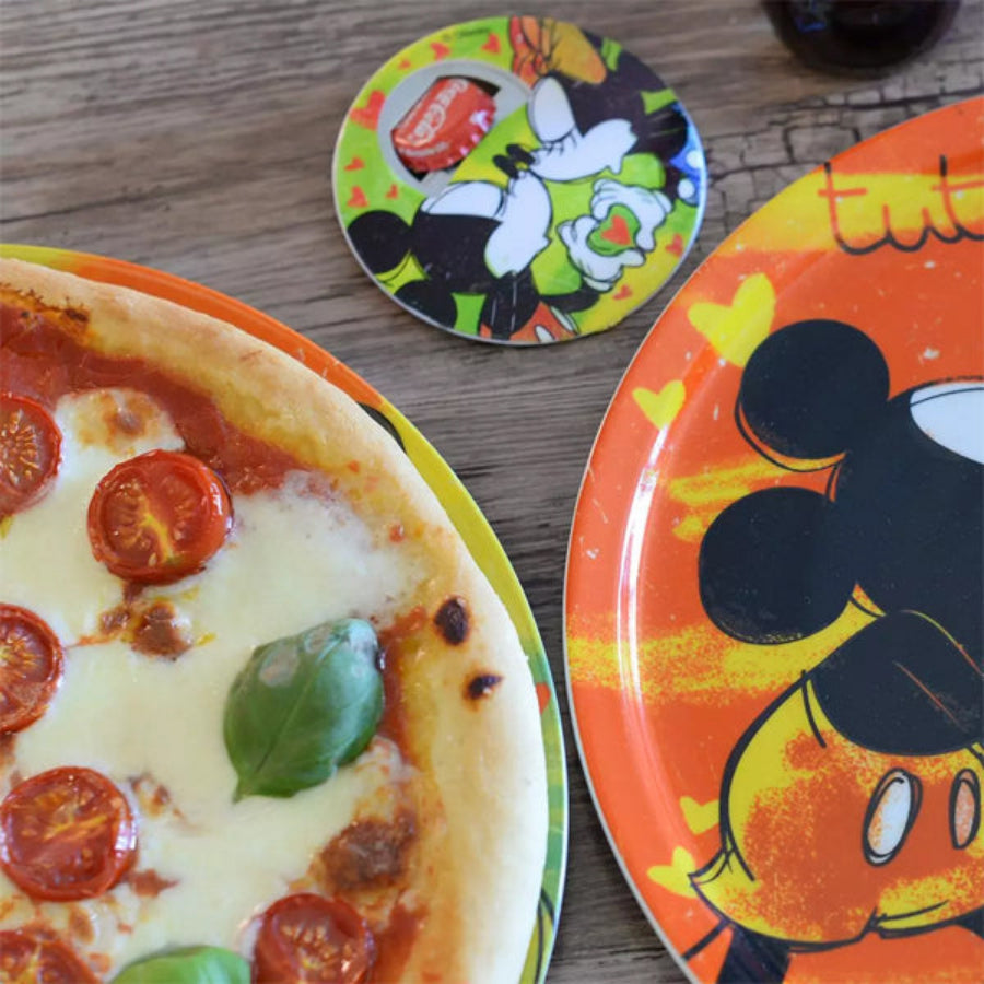 Apribottiglie in plastica decorata e acciaio DISNEY "LOVE SWEET LOVE" Egan