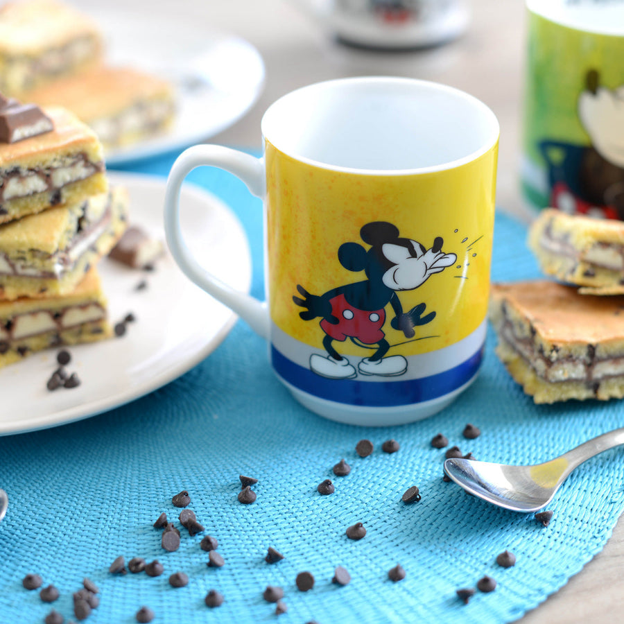 Mug impilabile Mickey Mouse I AM giallo 350 ml Egan, vista 2