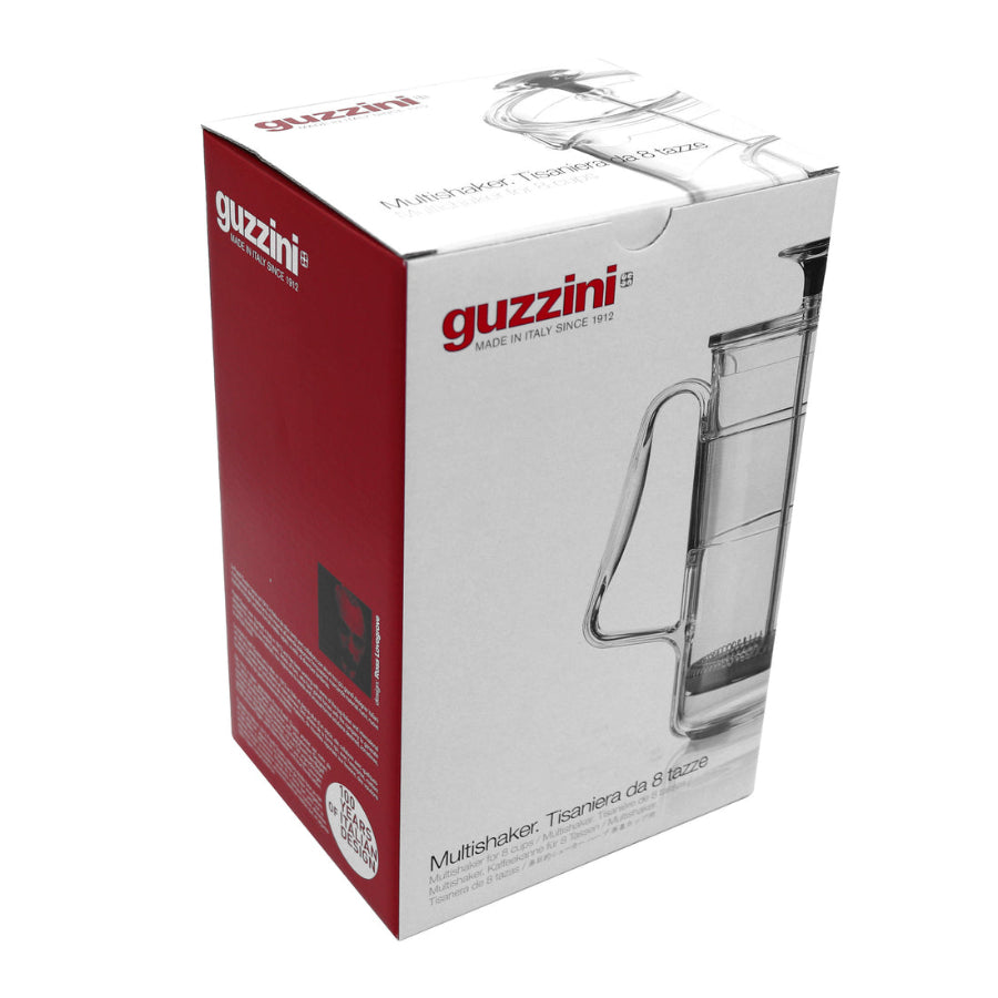 Multishaker Infusion 3 tazze in vetro borosilicato, plastica e acciaio "EVERYDAY" Guzzini